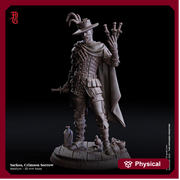 Human Rogue Thief Assassin | 28mm, 32mm, 54mm, 75mm, 100mm Scale Resin Miniature | Dungeons and Dragons | Flesh of Gods - Only-Games