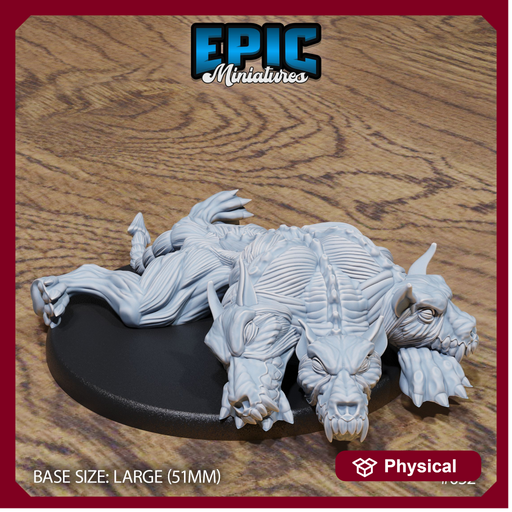 Skinned Cerberus Sleeping - Only-Games