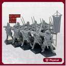 Archers on Foot - Complete Regiment - 28mm (Historic Scale)