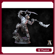 Goat Demon Lord Miniature | Horned Fiend Boss | UNPAINTED Resin - Only-Games