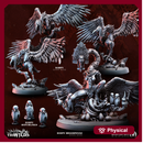 Twisted Harpy Flock | Bestiarum | Wargaming DnD Miniatures