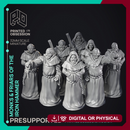Friars & Monks of the Iron hammer - 8 Models - PRESUPPORTED - 32mm scale