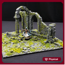 Ruined Temple Wall Tile B