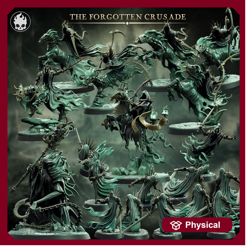 Shroudborne - Part 1  - The Forgotten Crusade - 19 Miniatures