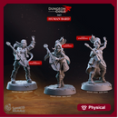 Human Bards - Dungeon Guild - CastNPlay - Terrain Wargaming D&D DnD 28mm 32mm 40mm 54mm