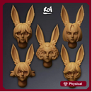 Bunari - Miniature Heads