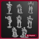 10 & 15mm US Infantry with LAWs (8 models)
