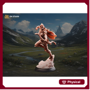 Female Elf Ranger Rogue Miniature | Demon Hunter Archer | UNPAINTED Resin - Only-Games