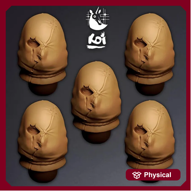 Iron Gallows Type 3 - Miniature Heads