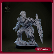 Myconid Adult, fungus ones,  fungus folk, Unpainted Resin Miniature  | 28mm, 32mm,54mm,75mm,100mm  | Dungeons and Dragons | Mammoth Factory - Only-Games