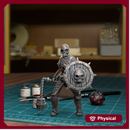 Undead Skeleton Spearman 005 - TytanTroll Miniatures - DnD - Fantasy-