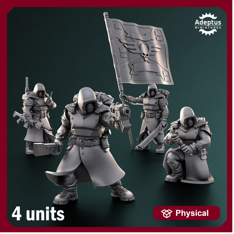 Command Squad. Frostguard Regiment. Imperial Guard