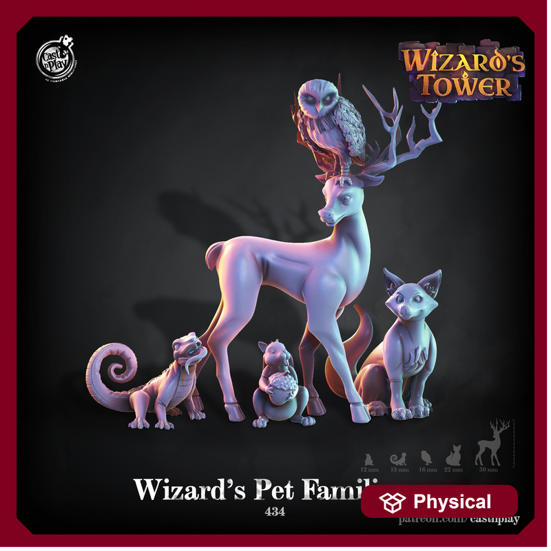 Wizard's Pet Familiars - Only-Games