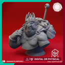 Grinkle the Goblin King - Bust (Pre-Supported)