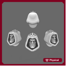 Arthurian Knights V10 Hooded Faithful Heads
