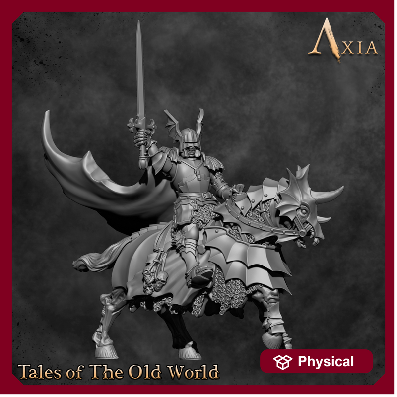 NAX070 - Lord Arkonash on horseback vampire