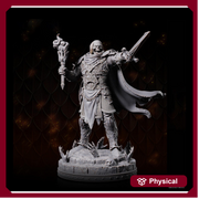 Death Knight, Oathbreaker Paladin Sword PC NPC | 28mm,32mm,54mm, 75mm, 100mm Scales| Dungeons & Dragons| Pathfinder | - Only-Games