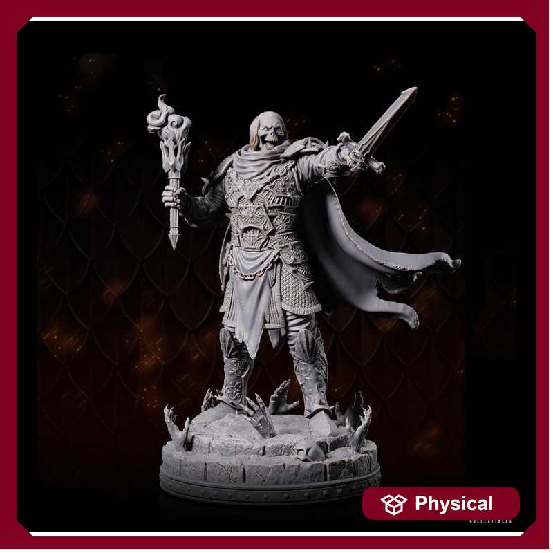 Death Knight, Oathbreaker Paladin Sword PC NPC | 28mm,32mm,54mm, 75mm, 100mm Scales| Dungeons & Dragons| Pathfinder | - Only-Games