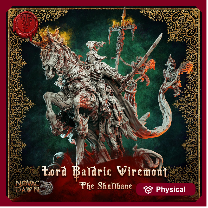 Lord Baldric Viremont of Ashenfall - 32mm