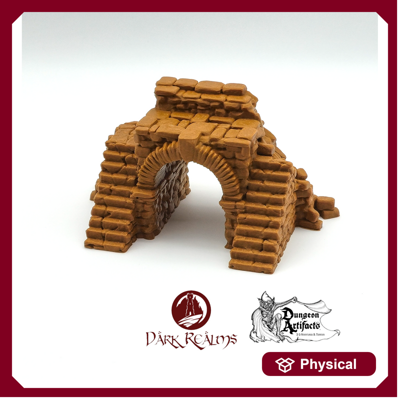 Ruined Gateway - Denizens Of Fantasy - Dark Realms Terrain Wargaming D&D DnD