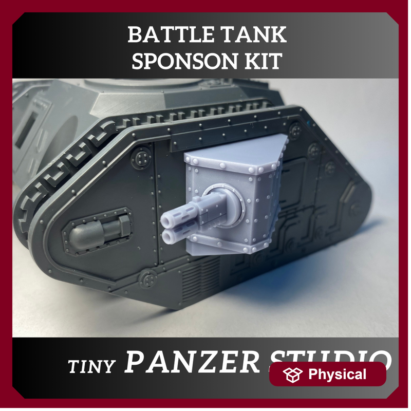 Ball-mounted Sponson kit for Imperial Battle Tank