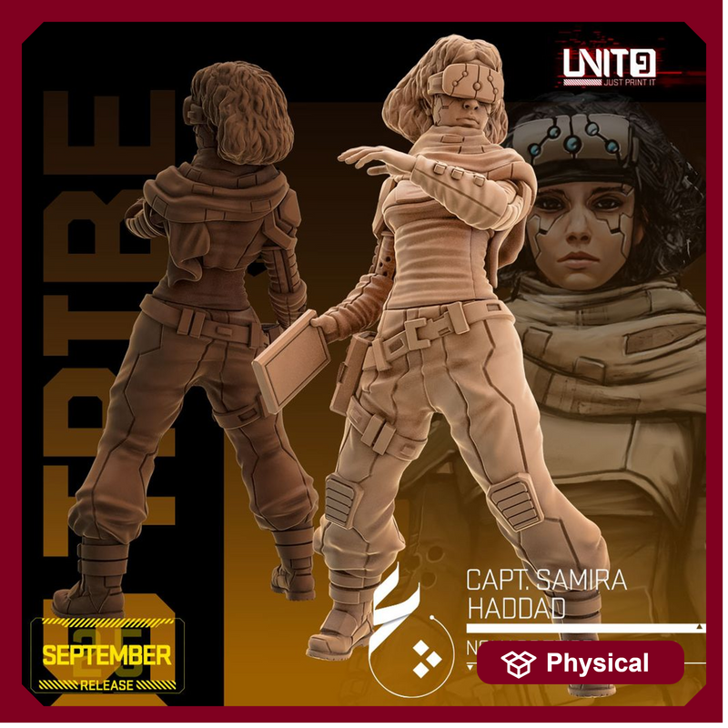 Cyberpunk - Capt. Samira Haddad - Nomad Tribes