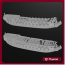 1/700 & 1/1200 Swedish Wasa-class 3rd rate (60 guns), 1778-1827