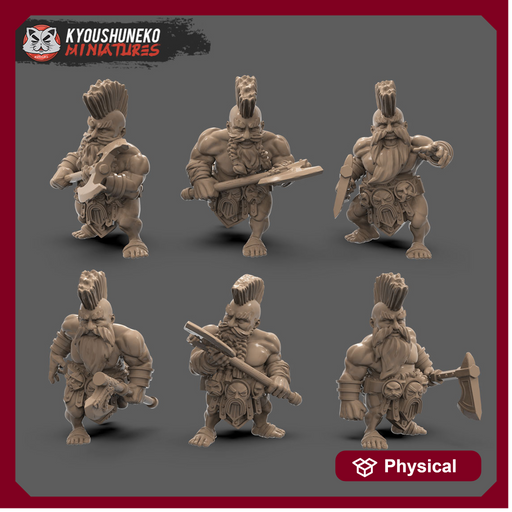 Slayer Great Axe Units (6 Dwarves) - Only-Games