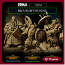 3 miniatures - 32mm - Brourum's Bundle - Uncharted Kingdom