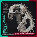 Hard To Kill Lizard - SCP "The D&D Incursion - PRESUPPORTED - 32mm scale