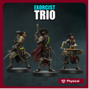 CHARACTERS SET - UNDEAD MONASTERY  - EXORCIST TRIO