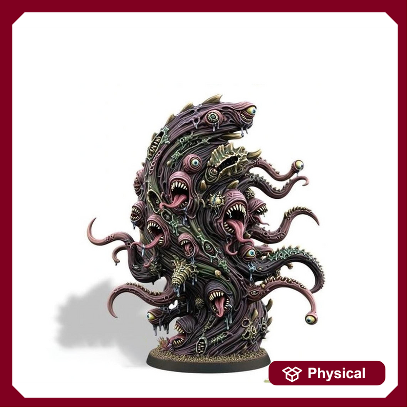 Huge Eldritch Horror Mouths Mini D&D 5e Pathfinder Chaos Beast 3 Sizes Model - Only-Games