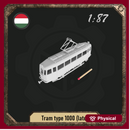 1/87 Tram type 1000 (late)