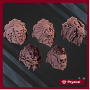 Nocturnal Shoulder Pads Set №2 x10