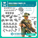 Female Devils Troops