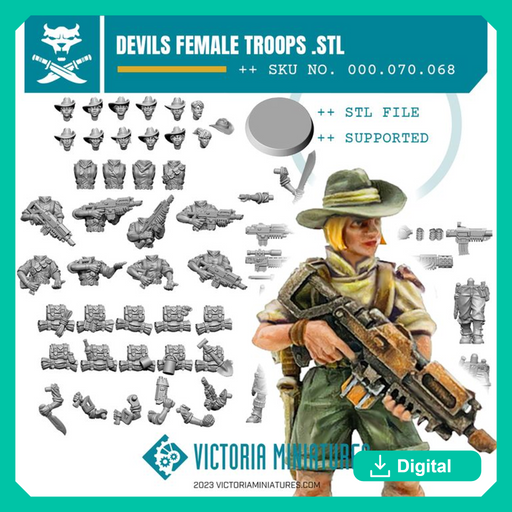 Female Devils Troops - Only-Games