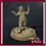 Halfling Adventurer | Hobbit mini| Resin Miniatures | Dungeons and Dragons | 28mm, 32mm, 75mm Scale | Pathfinder | Figure  model Painting | - Only-Games