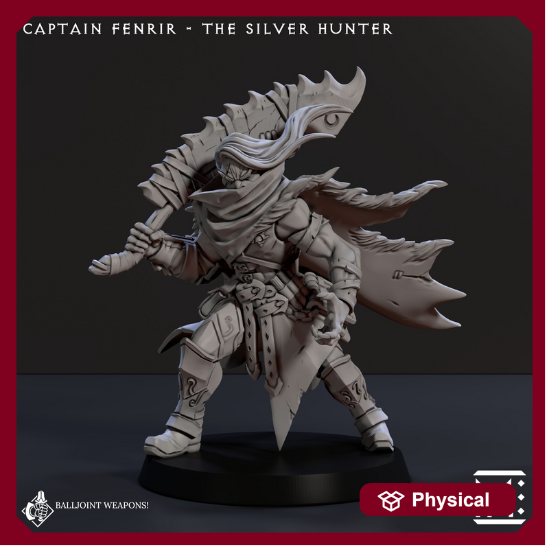Captain Fenrir - The Silver Hunter (Requiem Demon Hunters) - Only-Games