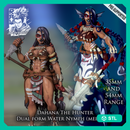 Dahana The Hunter - Dual form (Mermaid) - STL only
