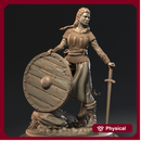 SHIELD-MAIDEN: VIKING FEMALE WARRIOR 75MM