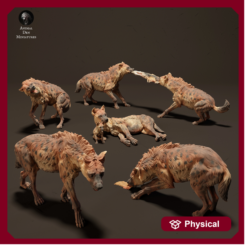 Spotted Hyena Pack 1/20