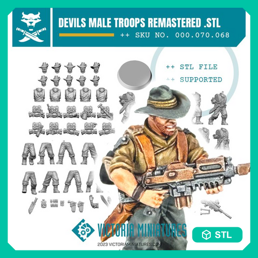 Devils Male Troops Remastered - Only-Games