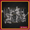 Cheerleaders 32mm sclae