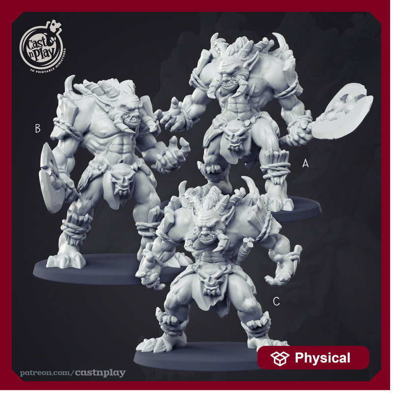 Troll Hill Giant | 28mm, 32mm Scale | 65mm | Storm King's Thunder | Dungeons and Dragons Miniatures  | Pathfinder Miniatures | DnD Mini | - Only-Games
