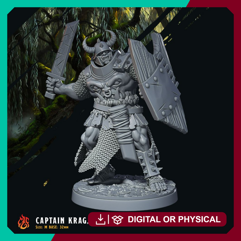 Captain Kraig, Hobgoblin Soldier