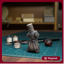 Black Knight Stumps - TytanTroll Miniatures - DnD - Fantasy