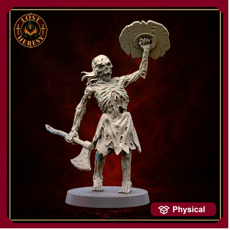 Undead Viking Draugr Berserker