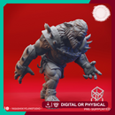 Screaming Bugbear - Book of Beasts - Tabletop Miniatures (Pre-Supported)
