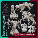 Halloween Pack - 7 Presupported Models - 32mm scale