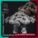 Forearm - Warforged -  PRESUPPORTED - Illustrated and Stats - 32mm scale